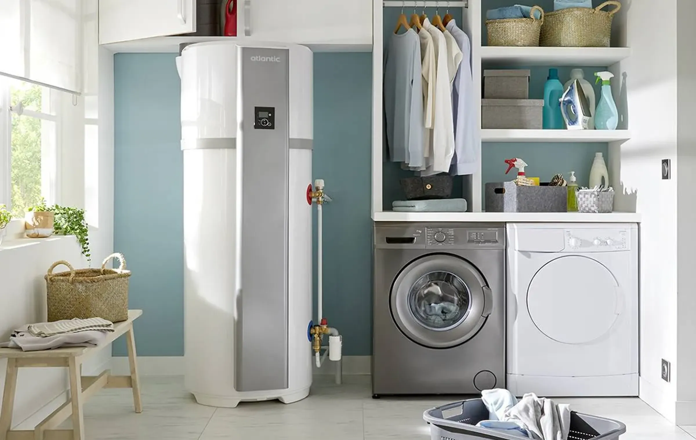 Chauffe-eau thermodynamique installé par Pituello